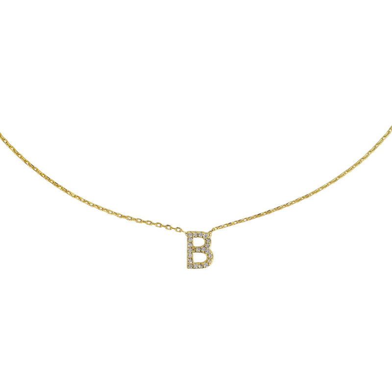 Latest Customized B Letter Necklace Designs