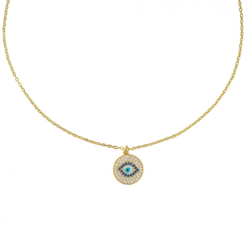 Buy 14K plated Evil Eye Necklace online