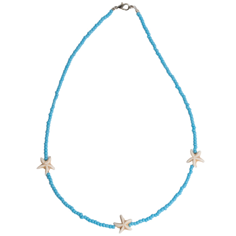 3 in 1 Starfish Beaded Necklace